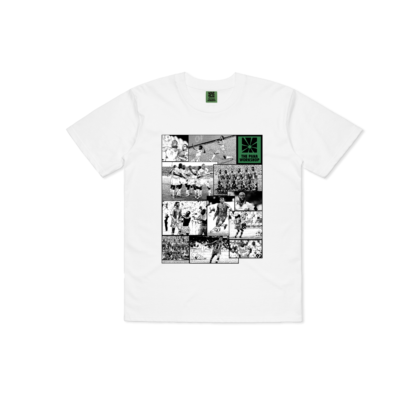 AFRICAN FOOTBALL IDOLS TEE - WHITE